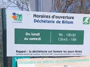 Déchetterie de Billom